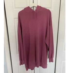 Oversized Pink Sweater-Dress from Topshop